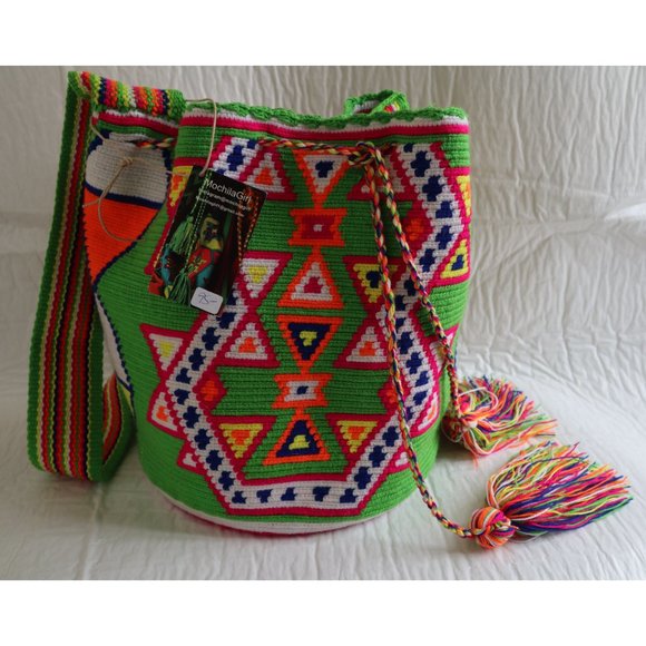 Wayuu Tribe Handbags - Bohemian Handmade Wayuu Mochila Bag